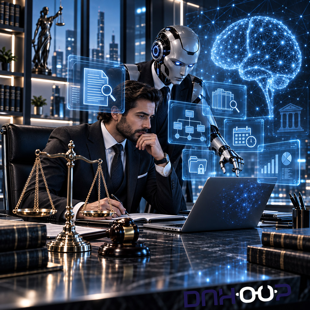 هوش مصنوعی در کنار وکیل برای تحلیل اسناد، مدیریت پرونده‌ها و انجام امور حقوقی